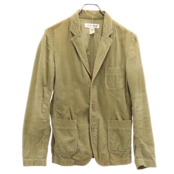 コムデギャルソン シャツ フランス製 コーデュロイ テーラードジャケット XS ベージュ系 COMME des GARCONS SHIRT メンズの通販は 8,580円