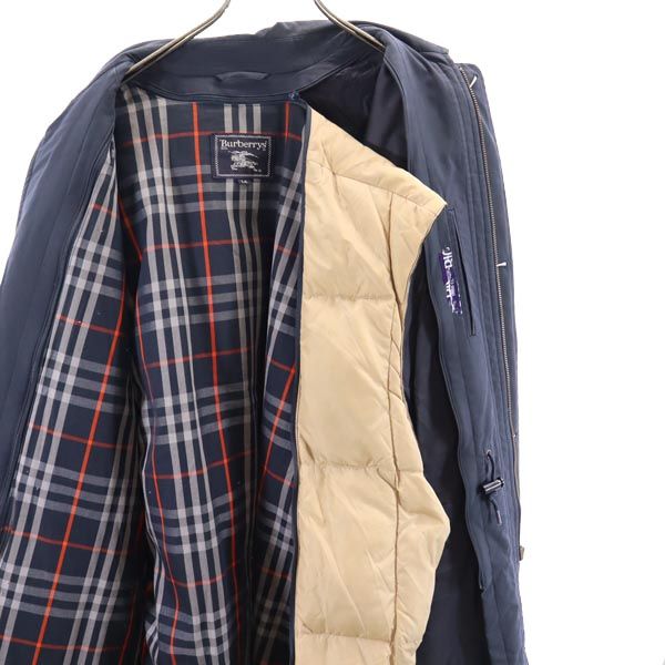 90'sバーバリーズ Burberrys ステンカラーコート ネイビー ネイビー