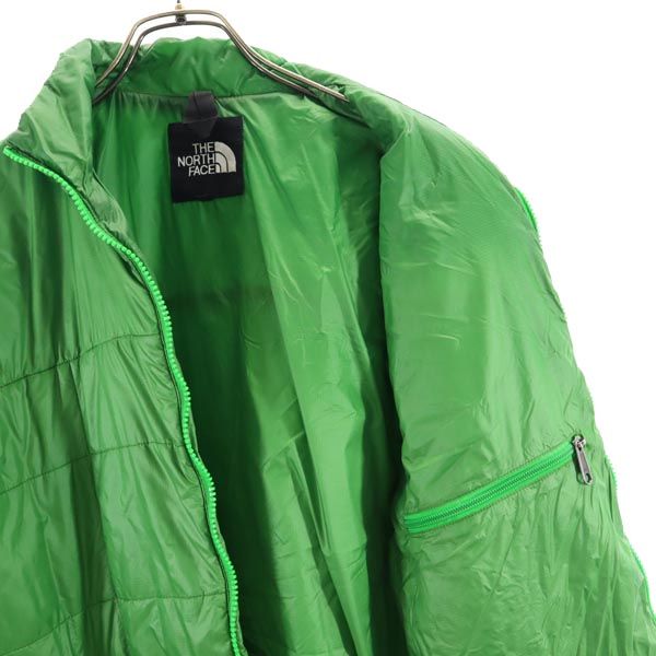 ノースフェイス アウトドア NP61207 中綿 ナイロンジャケット L グリーン THE NORTH FACE インナー メンズ