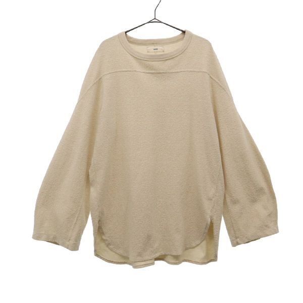 アンフィル 長袖 パイル地 Tシャツ 1 ホワイト unfil 日本製 メンズ