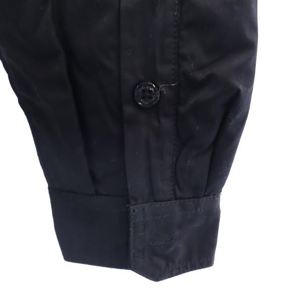 未使用 ディーゼル 2WAY バックプリント シャツ ジャケット S ブラック系 DIESEL メンズ_3