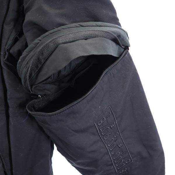 未使用 ディーゼル 2WAY バックプリント シャツ ジャケット S ブラック系 DIESEL メンズ_6