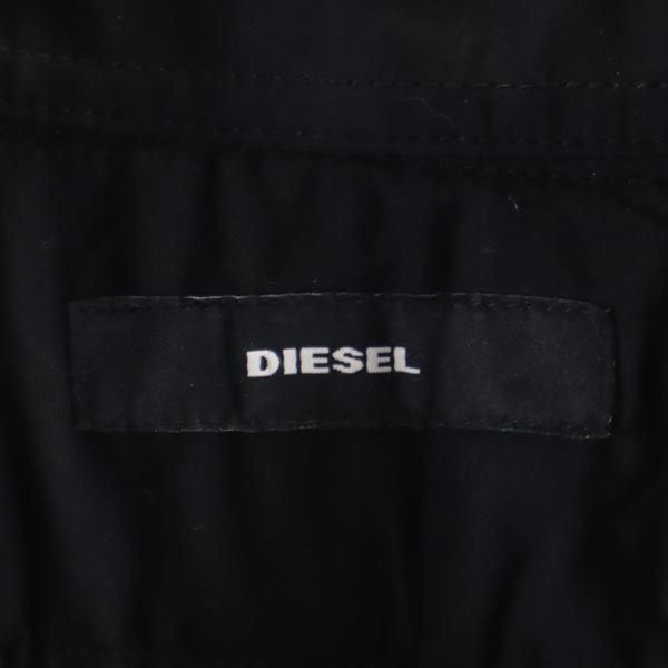 未使用 ディーゼル 2WAY バックプリント シャツ ジャケット S ブラック系 DIESEL メンズ_8
