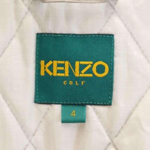 ケンゾー 中綿 ゴルフ ジャケット 4 ベージュ KENZO GOLF メンズ