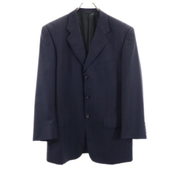 ポールスミスコレクション ウール テーラードジャケット ネイビー 紺 ポールスミスコレクション 日本製 ウール テーラードジャケット M