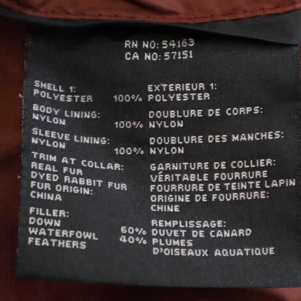 マークニューヨークバイアンドリューマーク 長袖 ダウンジャケット XL