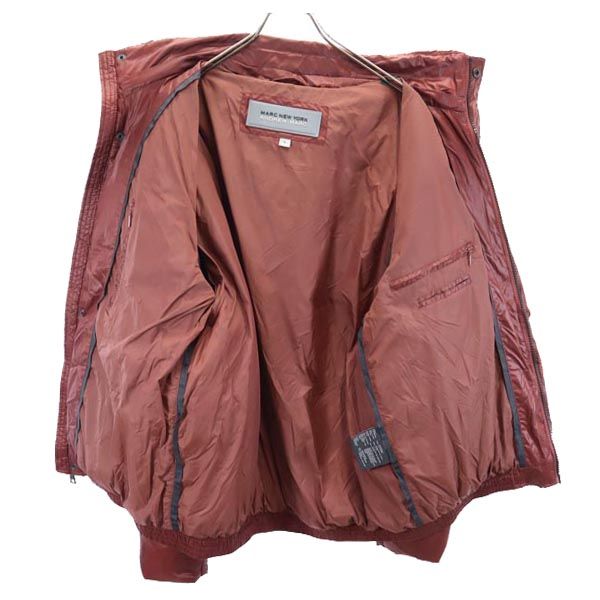 マークニューヨークバイアンドリューマーク 長袖 ダウンジャケット XL レッド系 MARC NEW YORK BY ANDREW MARC フード メンズ マークニューヨークバイアンドリューマーク 長袖 ダウンジャケット XL