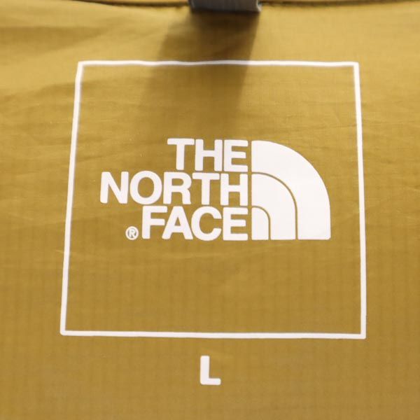 ノースフェイス NYW81931 アウトドア 長袖 フード 中綿ジャケット L ブラウン系 THE NORTH FACE ロゴ レディース_7