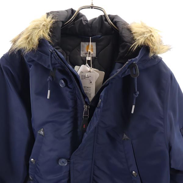 カーハート カーティス シュノーケル パーカー 中綿ジャケット M ネイビー Carhartt CURTIS SNORKEL メンズ_5