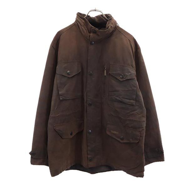 バブアー SAPPER オイルドジャケット L ブラウン Barbour ワックス メンズ