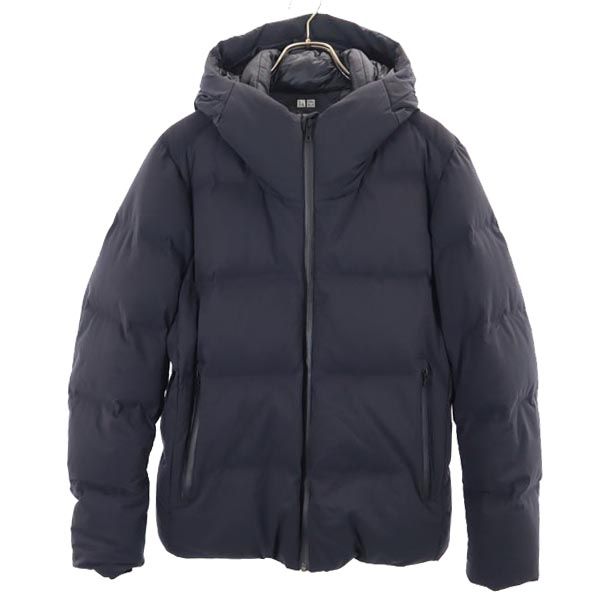 ユニクロ シームレス ダウンジャケット M ブラック系 UNIQLO メンズの
