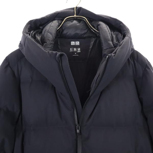 ユニクロ シームレス ダウンジャケット M ブラック系 UNIQLO メンズの