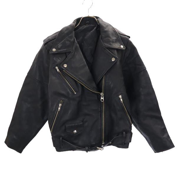 モデカ 本革 レザー ダブルライダースジャケット 42 ブラック modeka バイク 中綿 本皮 メンズの通販は 6,358円