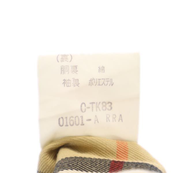 バーバリーズ 90s 白タグ オールド 長袖 ライナー付き ステンカラー