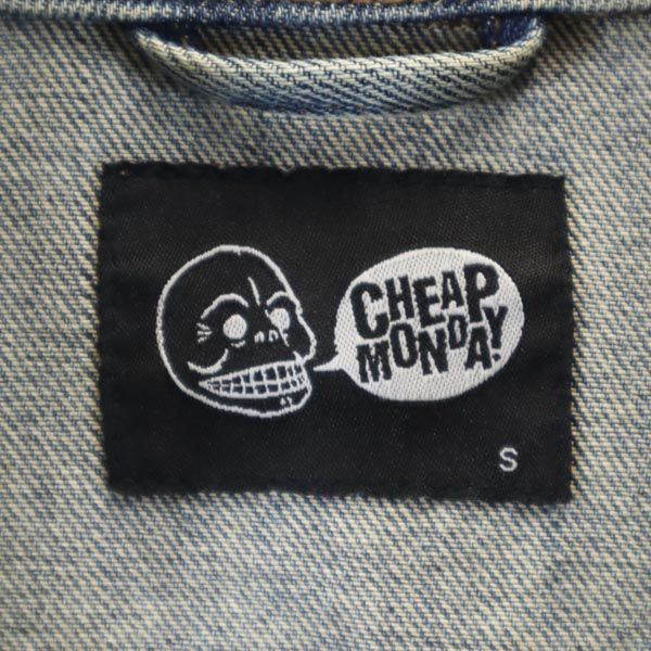 チープマンデー 長袖 デニムジャケット S CHEAP MONDAY ジージャン 