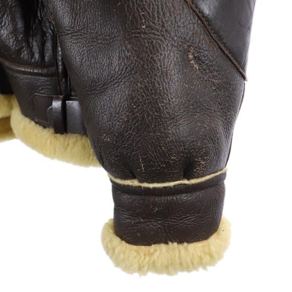 リアルマッコイ B-3タイプ シープスキン フライトジャケット 40