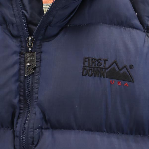 ファーストダウン スノーボード ジャケット M ネイビー FIRSTDOWN