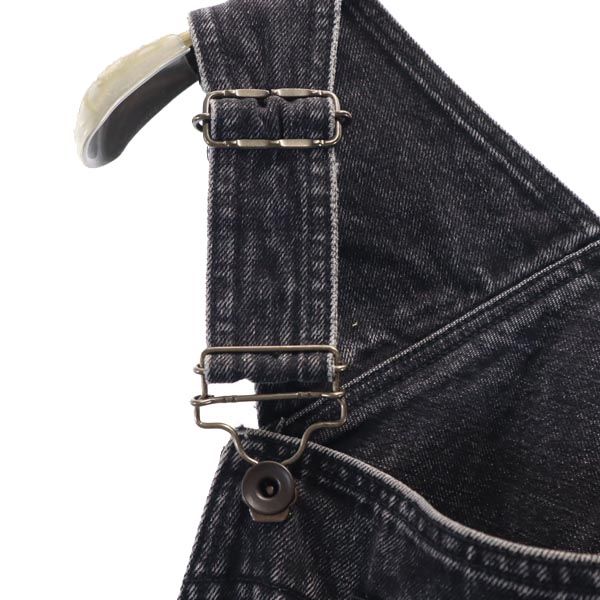 エッセイ デニム オーバーオール OS 黒 ESSAY メンズの通販はau PAY