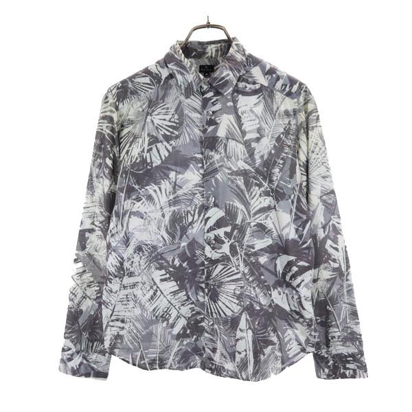 ピーエスポールスミス 日本製 総柄 長袖 シャツ M グレー系 PS Paul Smith メンズの通販は