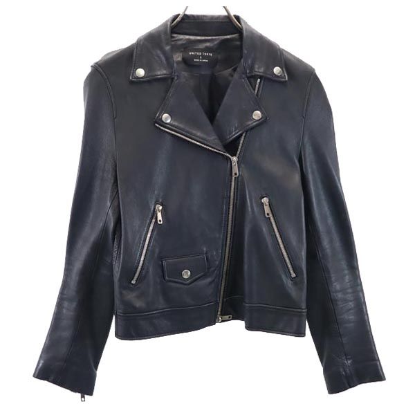 カーフレザーririジップダブルライダース UNITED TOKYO UNITED TOKYO