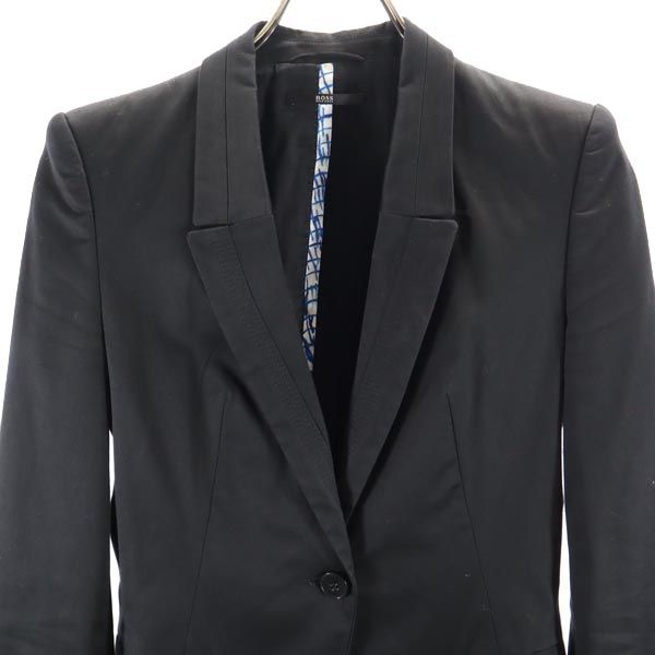 ヒューゴボス スカートスーツ 上下 セットアップ US 0／4 ブラック