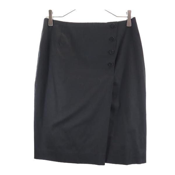 ヒューゴボス スカートスーツ 上下 セットアップ US 0／4 ブラック