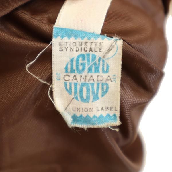 ヴィンテージ 80s カナダ製 切替 コート 45481 ブラウン系 VINTAGE  