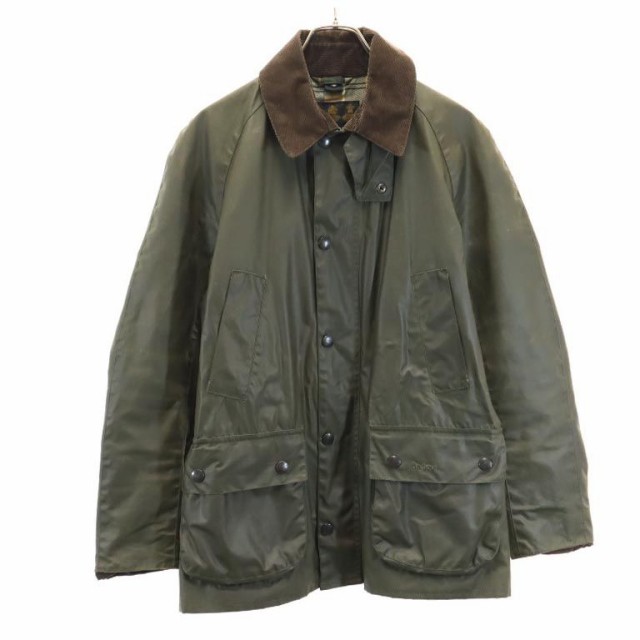 バブアー スリーワラント ビデイル 長袖 オイルドジャケット S グリーン系 Barbour BEDALE メンズ