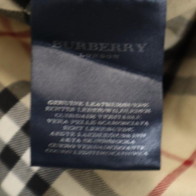 バーバリー レザーコート ブラック系 BURBERRY メンズの通販はau PAY  