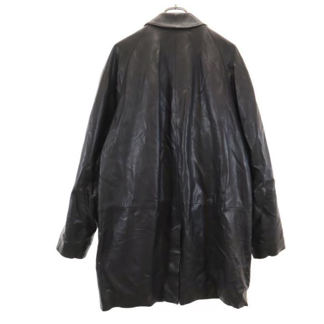 バーバリー レザーコート ブラック系 BURBERRY メンズ