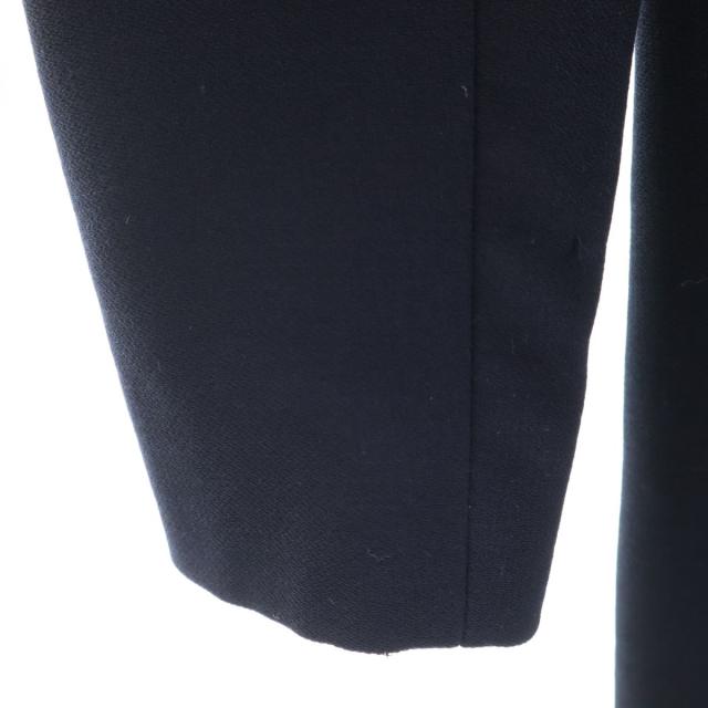 サルヴァトーレフェラガモ イタリア製 ウールコート US 6 ネイビー