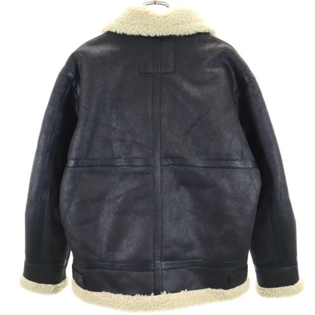 アルファインダストリーズ 長袖 ボア フライトジャケット M ブラック ALPHA INDUSTRIES INC メンズ_1