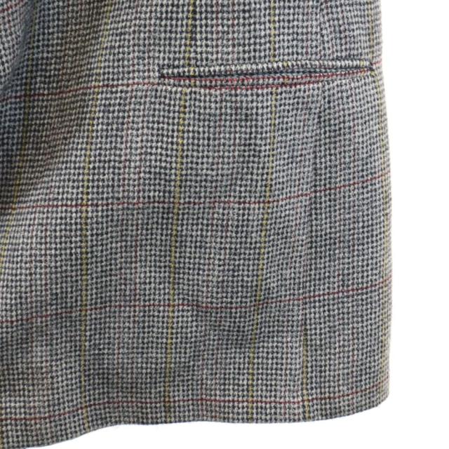 ジバンシィ 80s 90s オールド チェック柄 テーラードジャケット グレー系 GIVENCHY メンズ ジバンシィ 80s 90s オールド チェック柄 テーラードジャケット グレー