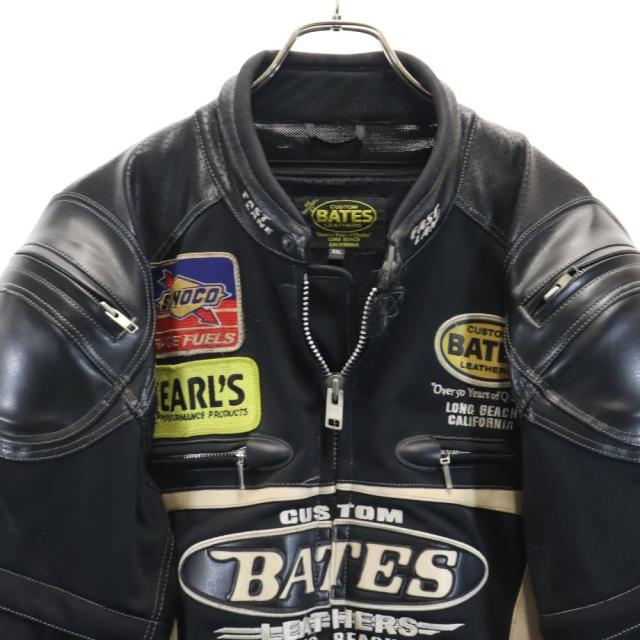 BATES バイクジャケット XXL 黒 BATES バイク用ジャケット（サイズ（S/M/L）：3L（XXL