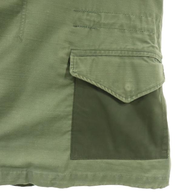 ニードルズ リビルド ミリタリーコート S カーキ Needles 日本製 メンズ