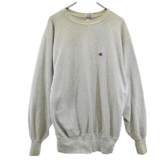 チャンピオン スウェット/リバースウィーブ 90's グレー(霜降り) XL