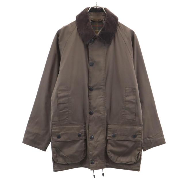 バブアー ムーアランド ビューフォート 40 L XL フード ブラウン 茶 Barbour バブアー MWX1888 MOORLAND WAX（ムーアランド ワックス