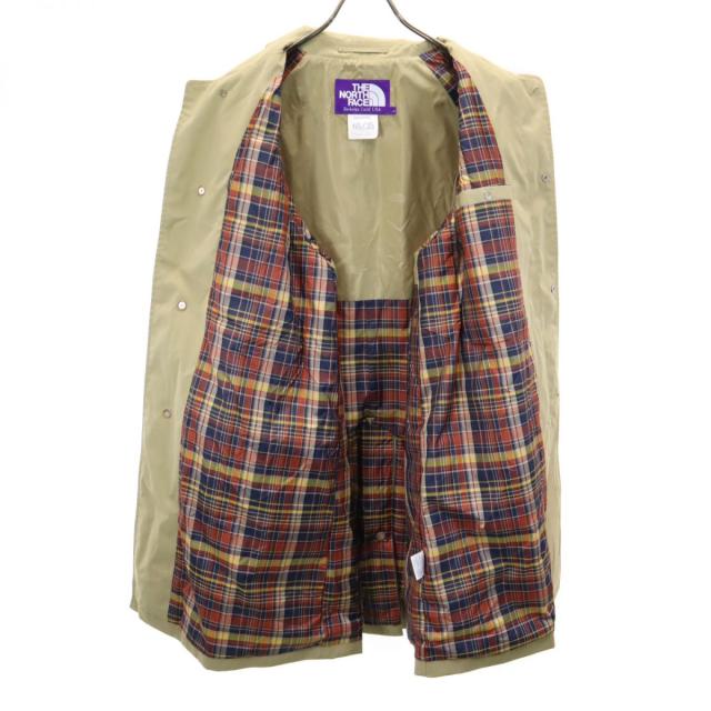 ノースフェイス NP2801N パープルレーベル アウトドア ステンカラーコート L ベージュ THE NORTH FACE メンズ ノースフェイス NP2801N パープルレーベル アウトドア ステンカラー