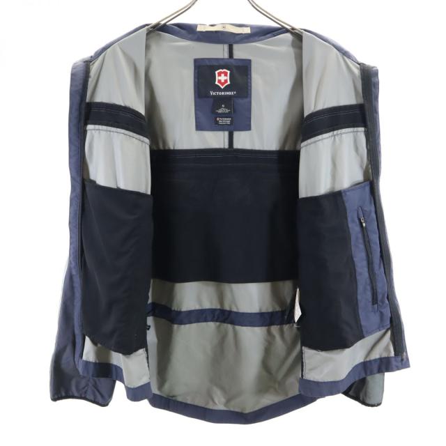 ビクトリノックス ナイロンジャケット S ネイビー系 Victorinox フード 