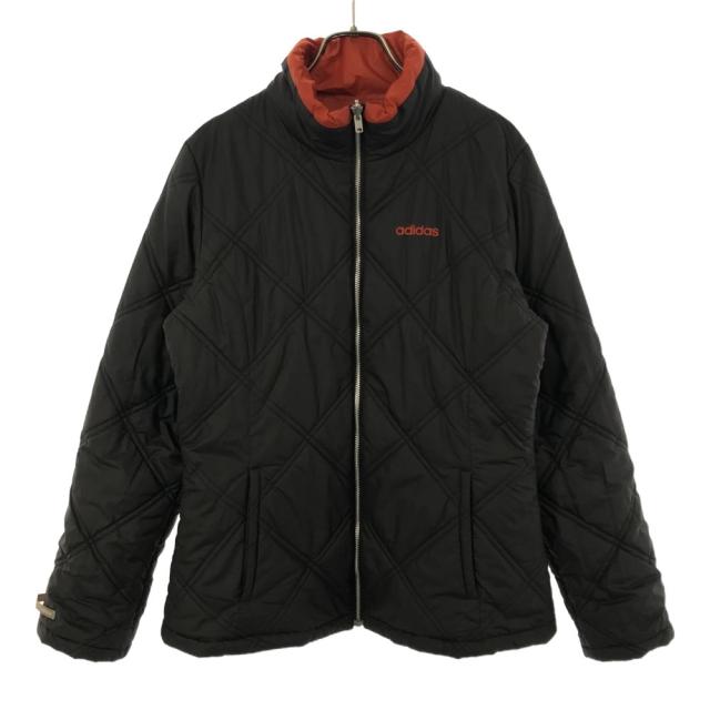 アディダス リバーシブル 中綿ジャケット M グレー×オレンジ adidas アディダス リバーシブル 中綿ジャケット M グレー×オレンジ adidas