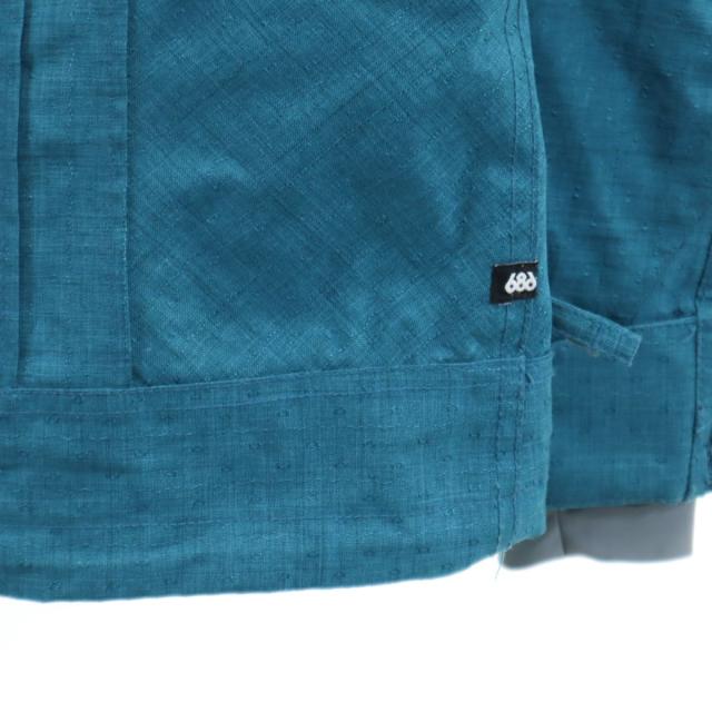 シックスエイトシックス スノーボード ジャケット M ブルー系 686