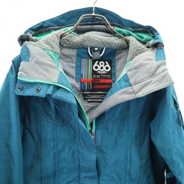 シックスエイトシックス スノーボード ジャケット M ブルー系 686