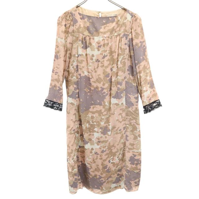 マークジェイコブス 7分袖 膝丈ワンピース 2 ピンク系 MARC JACOBS レディースの通販は 5,060円