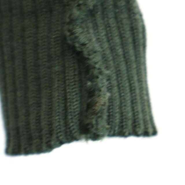 バーバリーズ 90s イギリス製 オールド コンバットニット 長袖 エルボーパッチ セーター S カーキ系 Burberrys ニット メンズの通販は