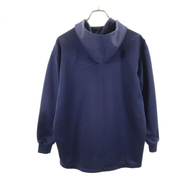 ナイキ 90s 白タグ 日本製 ジャージ ハーフジップ パーカー M ネイビー