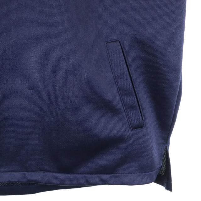 ナイキ 90s 白タグ 日本製 ジャージ ハーフジップ パーカー M ネイビー