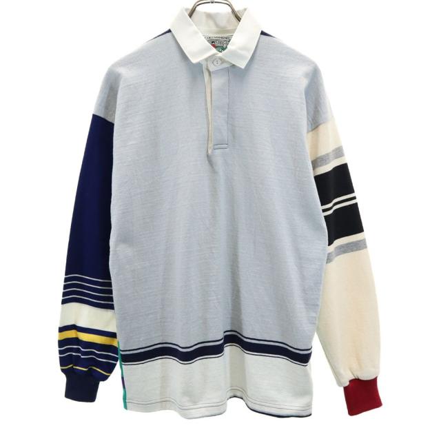 COLUMBIA KNIT ラガーシャツ Ｌサイズ COLUMBIAKNIT （コロンビアニット） RUGBY SHIRT ラガーシャツ