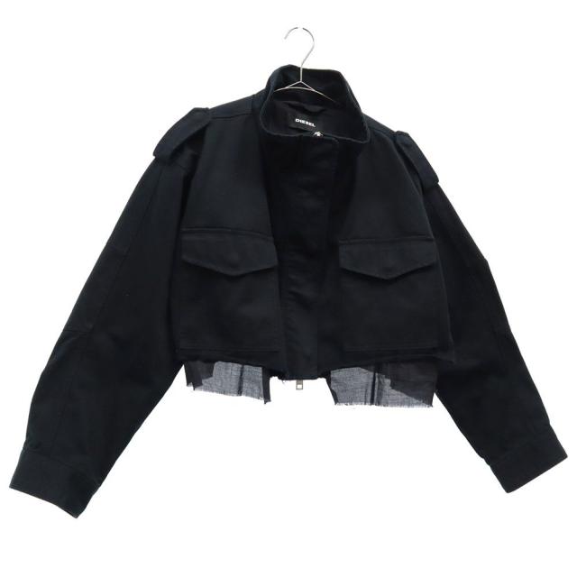 ディーゼル ジップジャケット XXS ブラック DIESEL レディースの通販は