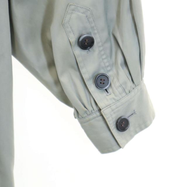 イヴサンローラン 90s オールド コート T9-110 ブルー×アイボリー YVES SAINT LAURENT レディース イヴサンローラン 90s オールド コート T9-110 ブルー×アイボリー YVES SAINT LAURENT レディース