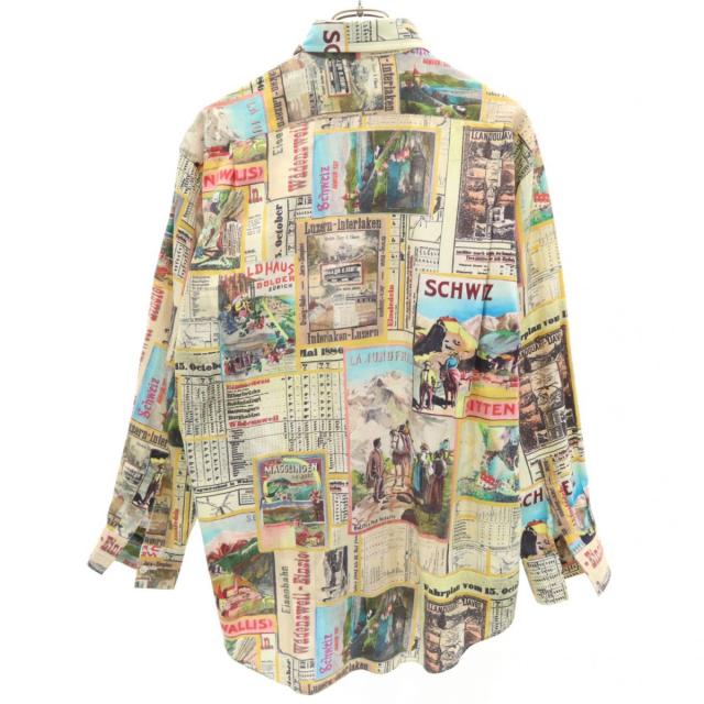 Paul Smith ポールスミス 長袖シャツ 総柄シャツ 柄シャツ 現行品Paul